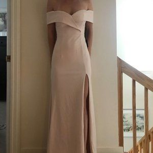 Light Pink/Blush Bridesmaid dress